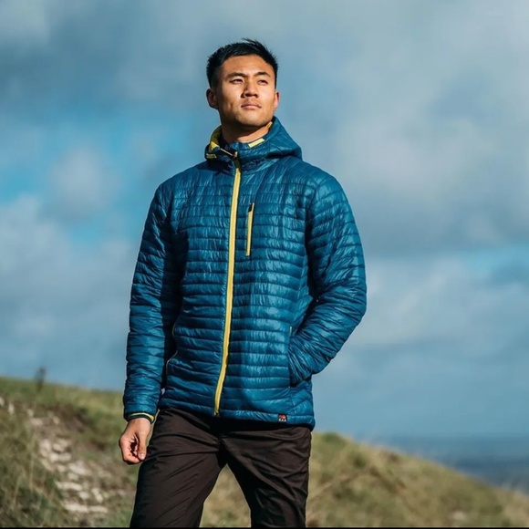 ISOBAA Mens Merino Wool Insulated Breathable Puffy PatagoniaJacket SALE From$268 - Picture 1 of 4